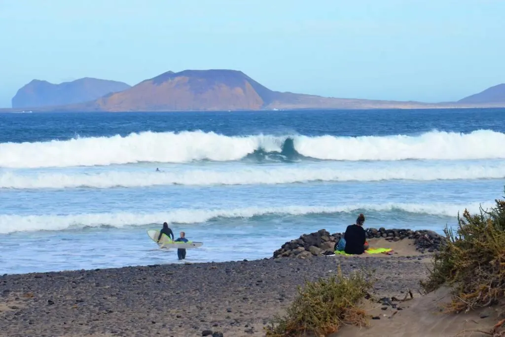 Holiday home Lanzarote Famara Beach Spain