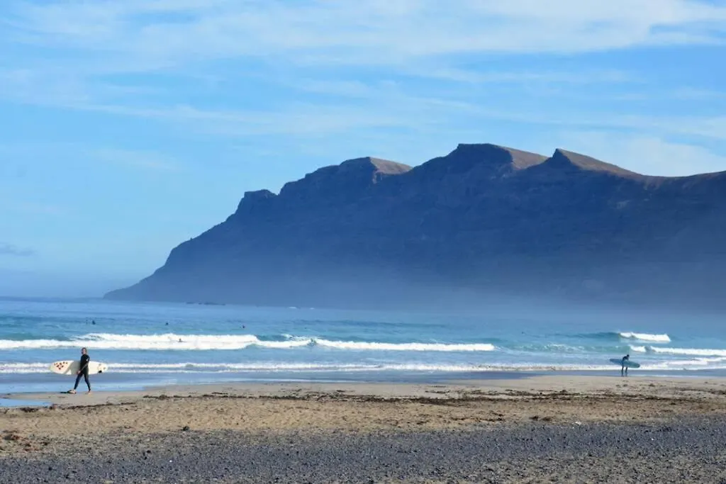 Holiday home Lanzarote Famara Beach Spain
