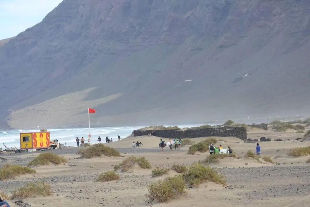 Lanzarote Famara Beach Spain
